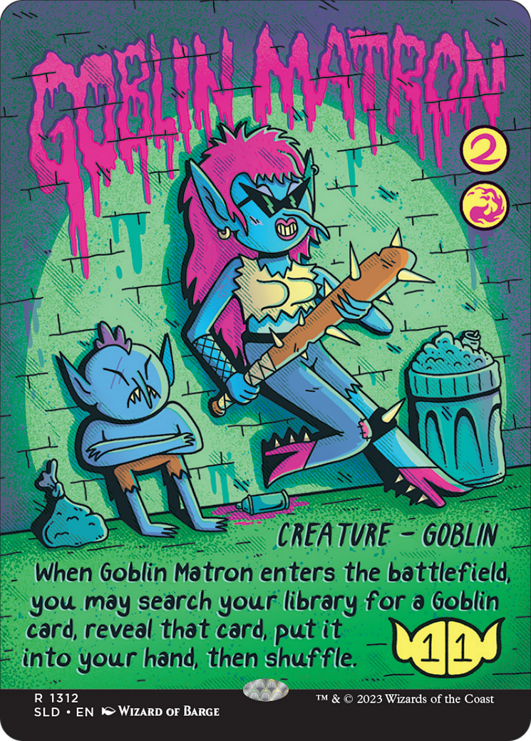 Goblin Matron (Rainbow Foil) [Secret Lair Drop Series] | Anubis Games and Hobby