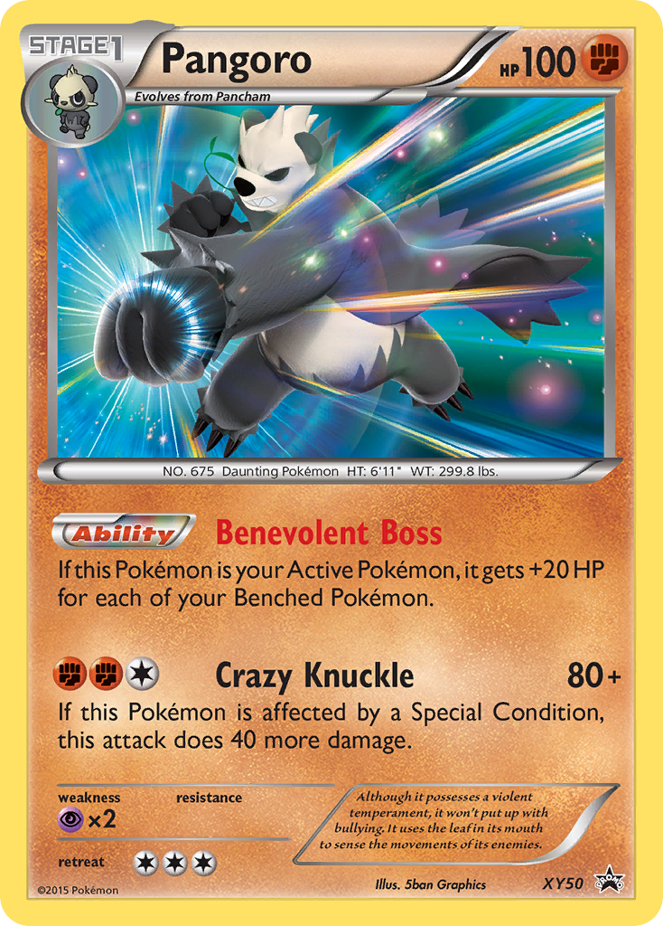 Pangoro (XY50) [XY: Black Star Promos] | Anubis Games and Hobby