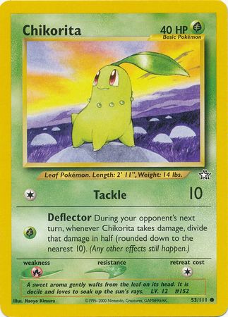 Chikorita (53/111) [Neo Genesis Unlimited] | Anubis Games and Hobby