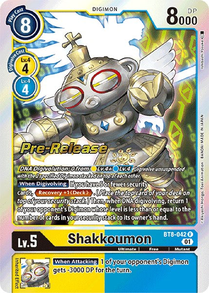 Shakkoumon [BT8-042] [New Awakening Pre-Release Cards] | Anubis Games and Hobby