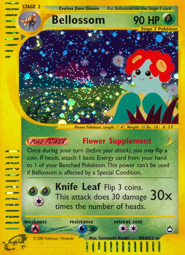 Bellossom (H5/H32) [Aquapolis] | Anubis Games and Hobby