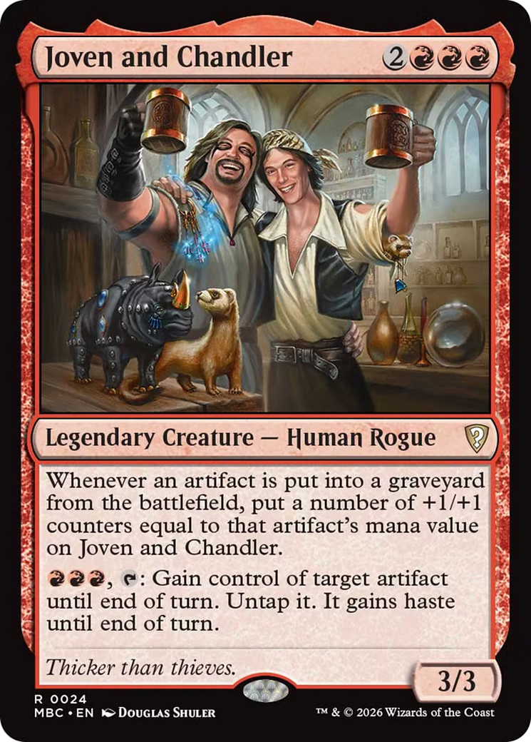 Joven and Chandler [Mystery Booster: Commander Edition] | Anubis Games and Hobby