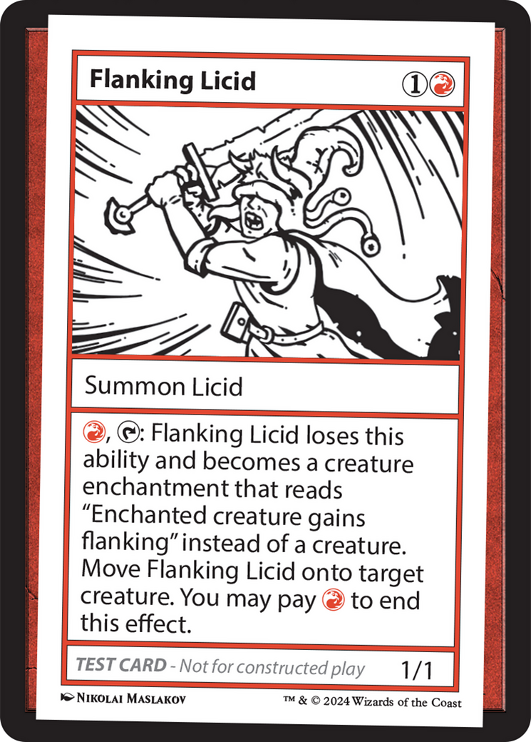 Flanking Licid [Mystery Booster 2 Playtest Cards] | Anubis Games and Hobby