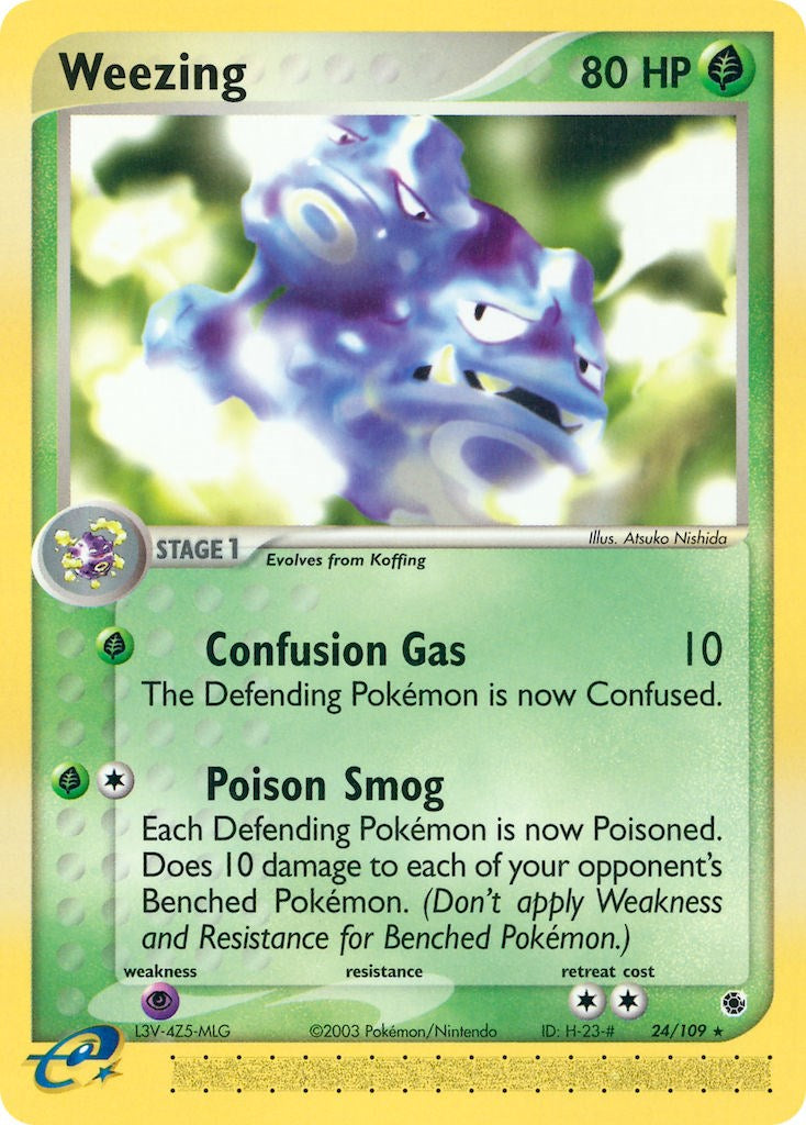 Weezing (24/109) [EX: Ruby & Sapphire] | Anubis Games and Hobby