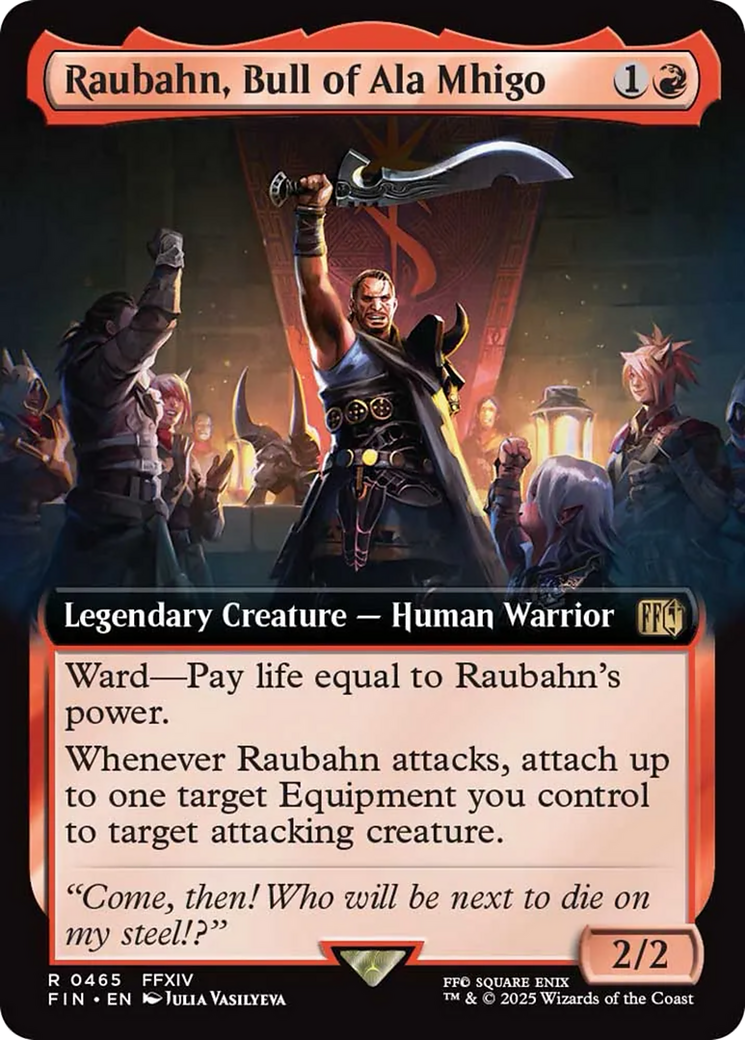 Raubahn, Bull of Ala Mhigo (Extended Art) [FINAL FANTASY] | Anubis Games and Hobby