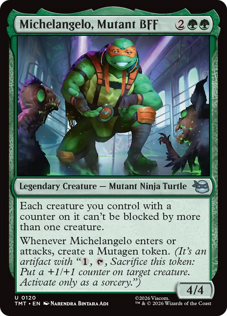 Michelangelo, Mutant BFF [Teenage Mutant Ninja Turtles] | Anubis Games and Hobby