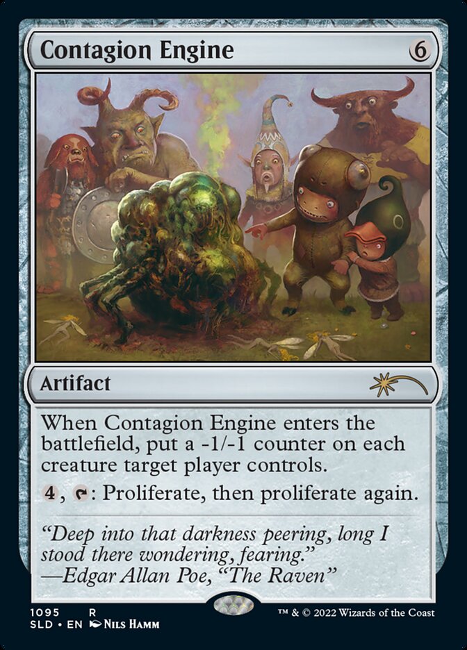 Contagion Engine [Secret Lair Drop Series] | Anubis Games and Hobby