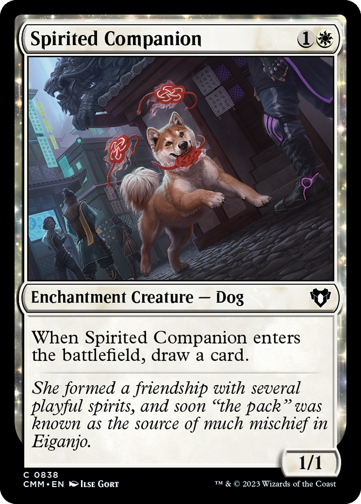 Spirited Companion [Commander Masters] | Anubis Games and Hobby