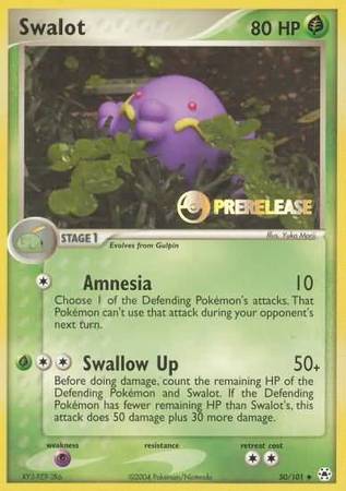 Swalot (50/101) (Prerelease Promo) [Nintendo: Black Star Promos] | Anubis Games and Hobby