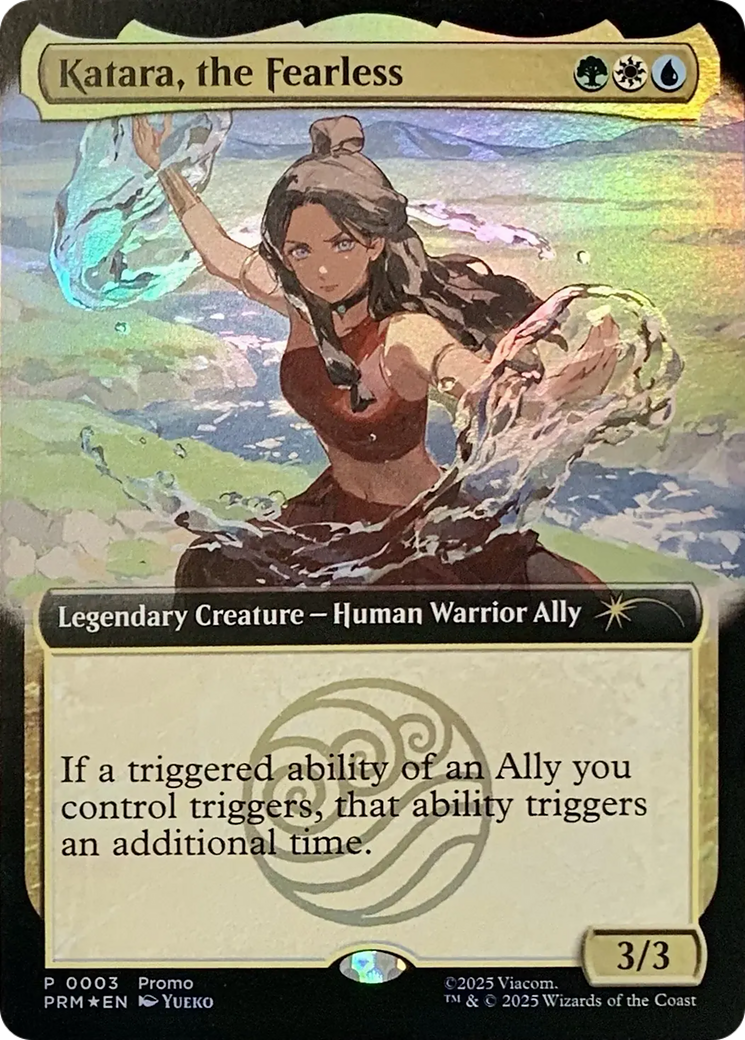 Katara, the Fearless (Extended Art) [Media Promos] | Anubis Games and Hobby