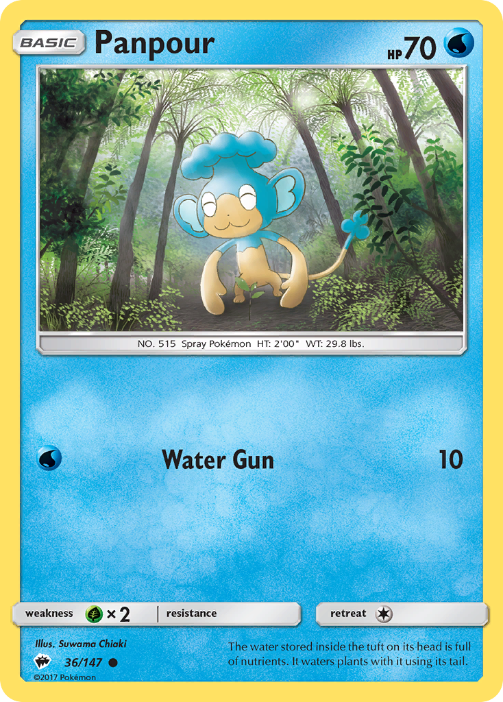 Panpour (36/147) [Sun & Moon: Burning Shadows] | Anubis Games and Hobby