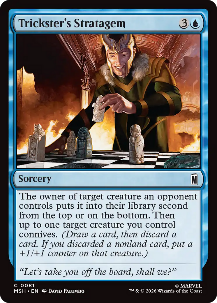 Trickster's Stratagem [Marvel Super Heroes] | Anubis Games and Hobby