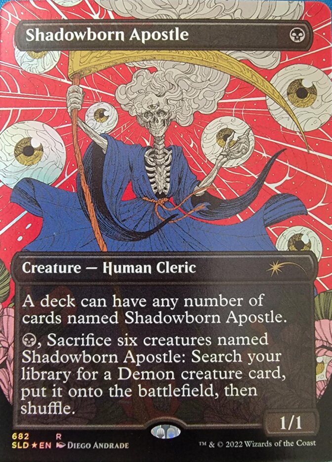 Shadowborn Apostle (Borderless) (682) [Secret Lair Drop Promos] | Anubis Games and Hobby