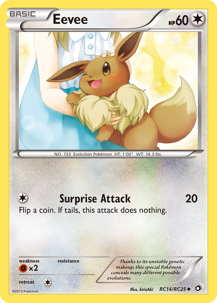 Eevee (RC14/RC25) [Black & White: Legendary Treasures] | Anubis Games and Hobby
