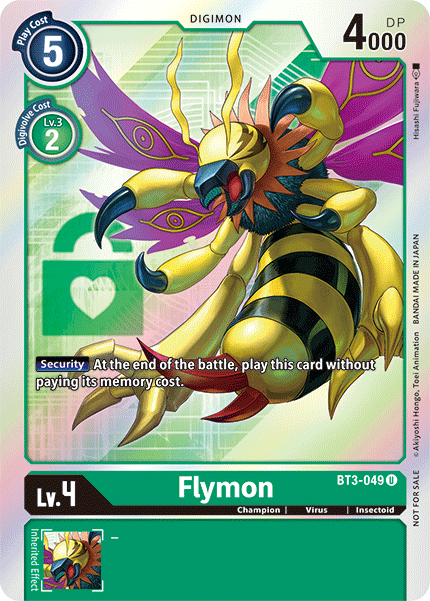 Flymon [BT3-049] (Buy-A-Box Promo) [Release Special Booster Ver.1.5 Promos] | Anubis Games and Hobby