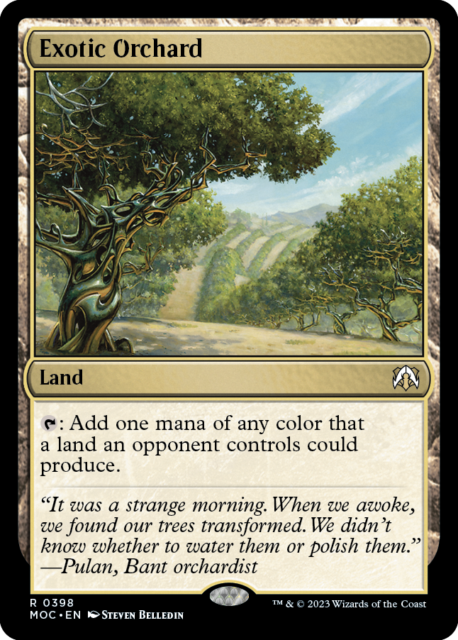 Exotic Orchard [March of the Machine Commander] | Anubis Games and Hobby