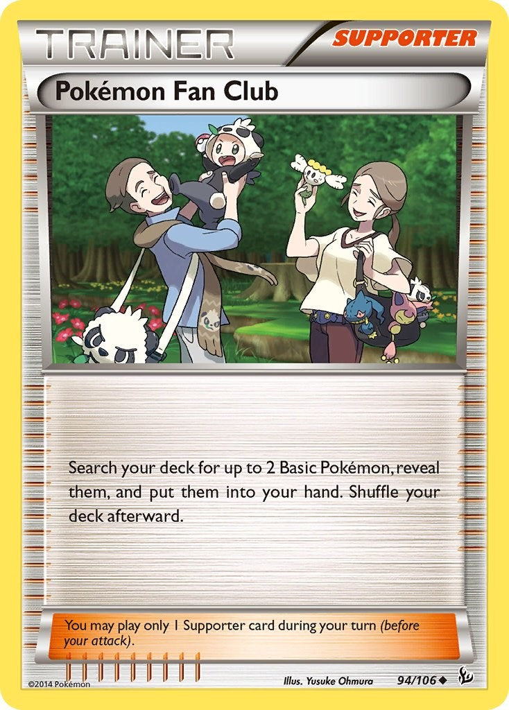 Pokemon Fan Club (94/106) [XY: Flashfire] | Anubis Games and Hobby