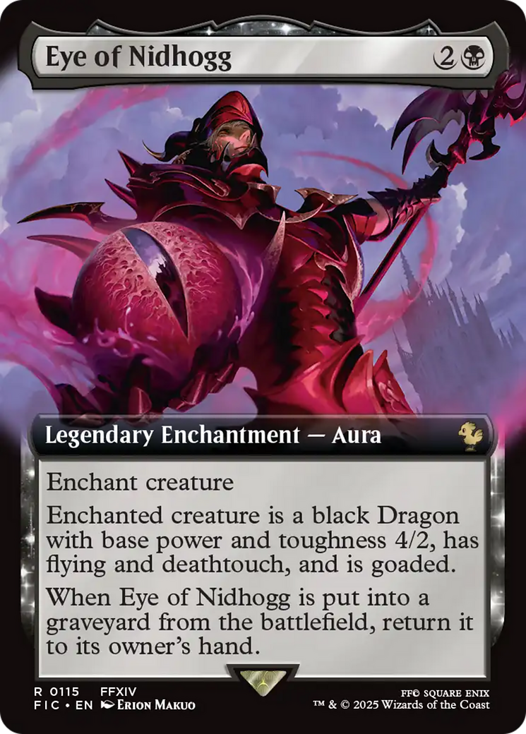 Eye of Nidhogg (Extended Art) [FINAL FANTASY Commander] | Anubis Games and Hobby