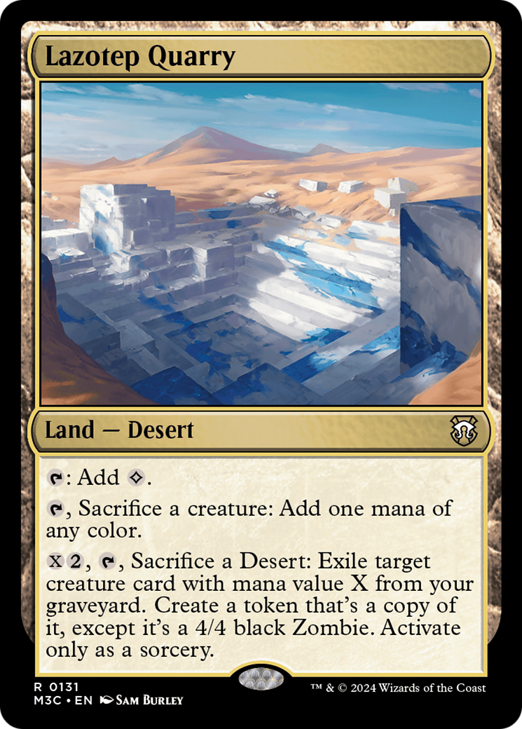 Lazotep Quarry (Extended Art) [Modern Horizons 3 Commander] | Anubis Games and Hobby