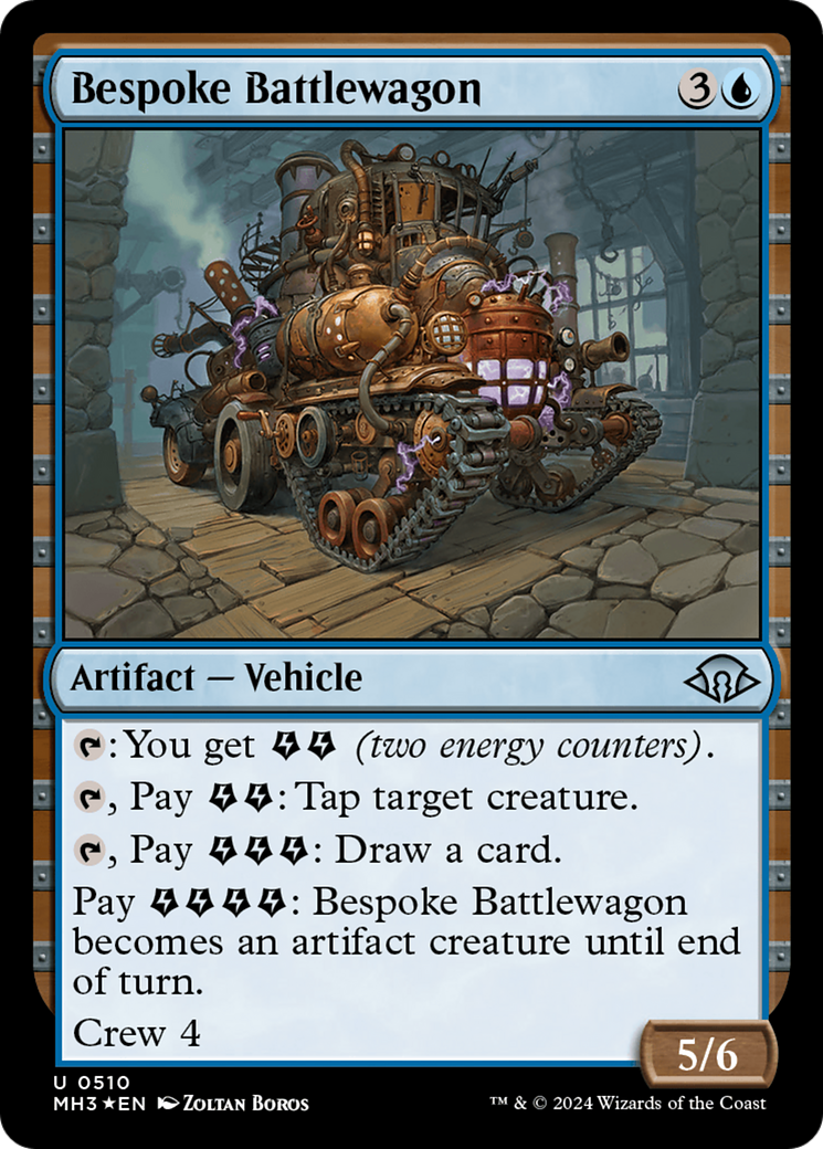 Bespoke Battlewagon (Ripple Foil) [Modern Horizons 3] | Anubis Games and Hobby