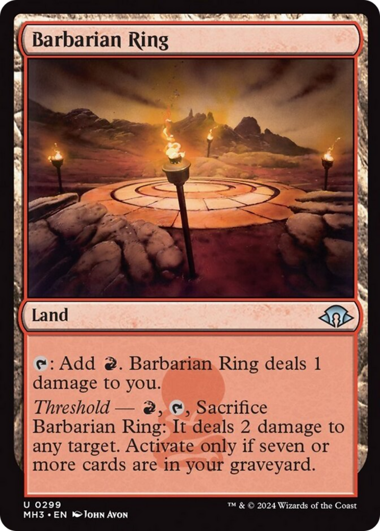 Barbarian Ring [Modern Horizons 3] | Anubis Games and Hobby