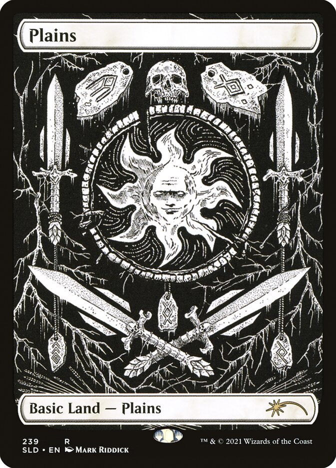 Plains (Crushing Brutality) [Secret Lair Drop Series] | Anubis Games and Hobby