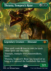 Thrasta, Tempest's Roar (Borderless Alternate Art) [Modern Horizons 2] | Anubis Games and Hobby