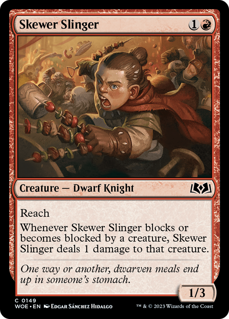 Skewer Slinger [Wilds of Eldraine] | Anubis Games and Hobby