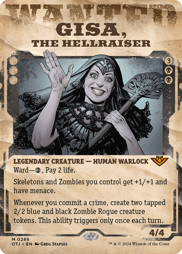 Gisa, the Hellraiser (Showcase) [Outlaws of Thunder Junction] | Anubis Games and Hobby