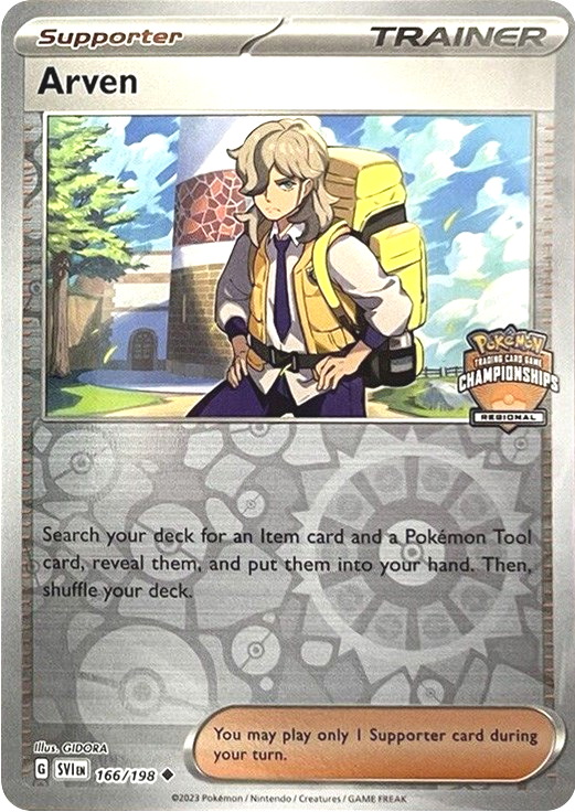 Arven (166/198) (Regional Championships) [League & Championship Cards] | Anubis Games and Hobby