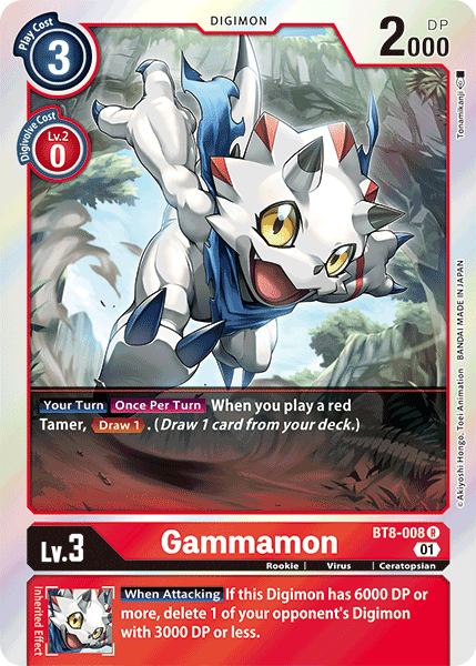 Gammamon [BT8-008] [New Awakening] | Anubis Games and Hobby