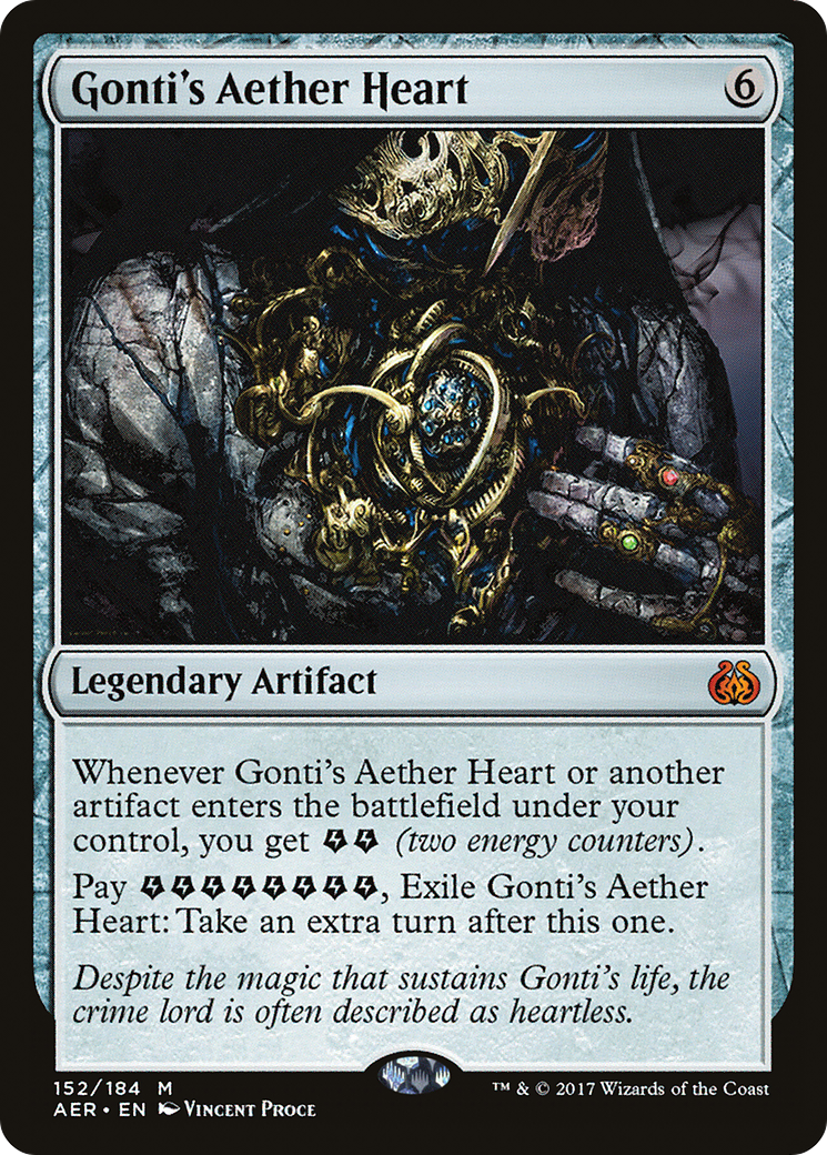 Gonti's Aether Heart (Ripple Foil) [Modern Horizons 3 Commander] | Anubis Games and Hobby