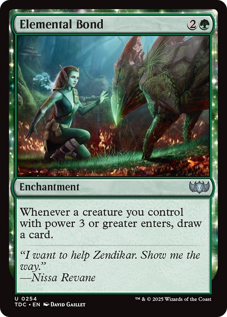 Elemental Bond [Tarkir: Dragonstorm Commander] | Anubis Games and Hobby