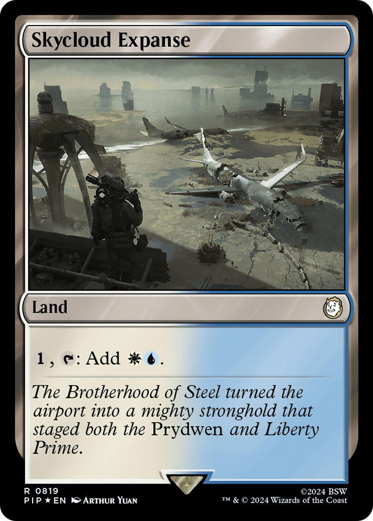 Skycloud Expanse (Surge Foil) [Fallout] | Anubis Games and Hobby
