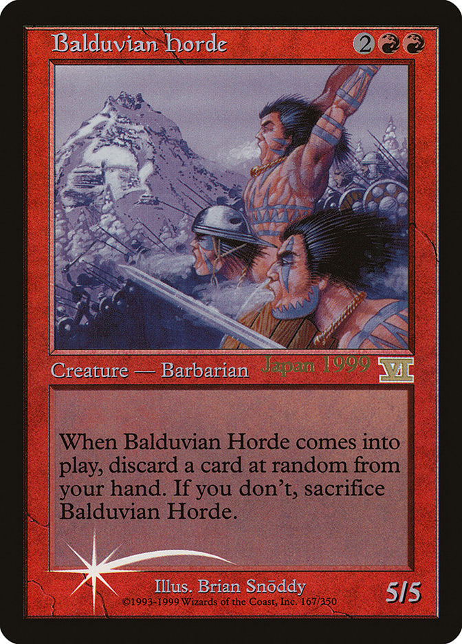 Balduvian Horde (Worlds) [World Championship Promos] | Anubis Games and Hobby