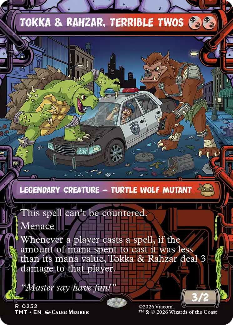 Tokka & Rahzar, Terrible Twos (Showcase) [Teenage Mutant Ninja Turtles] | Anubis Games and Hobby