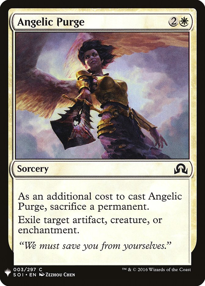Angelic Purge [Mystery Booster] | Anubis Games and Hobby