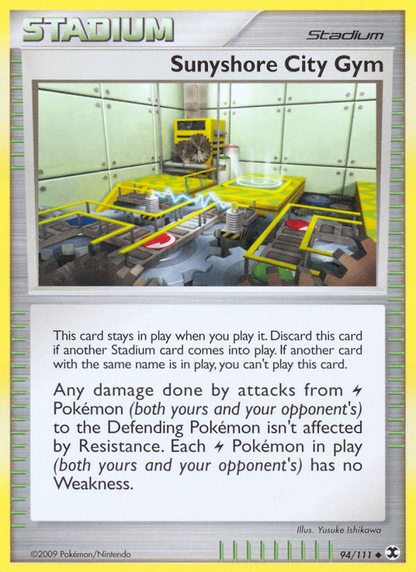 Sunyshore City Gym (94/111) [Platinum: Rising Rivals] | Anubis Games and Hobby
