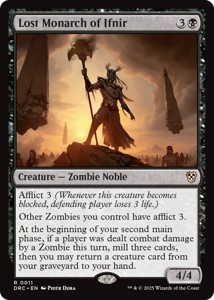 Lost Monarch of Ifnir [Aetherdrift Commander] | Anubis Games and Hobby