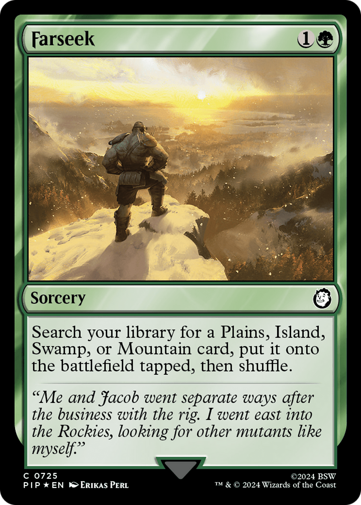 Farseek (Surge Foil) [Fallout] | Anubis Games and Hobby
