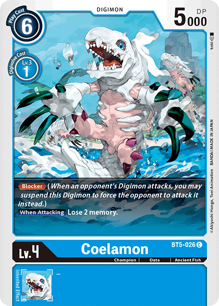 Coelamon [BT5-026] [Battle of Omni] | Anubis Games and Hobby