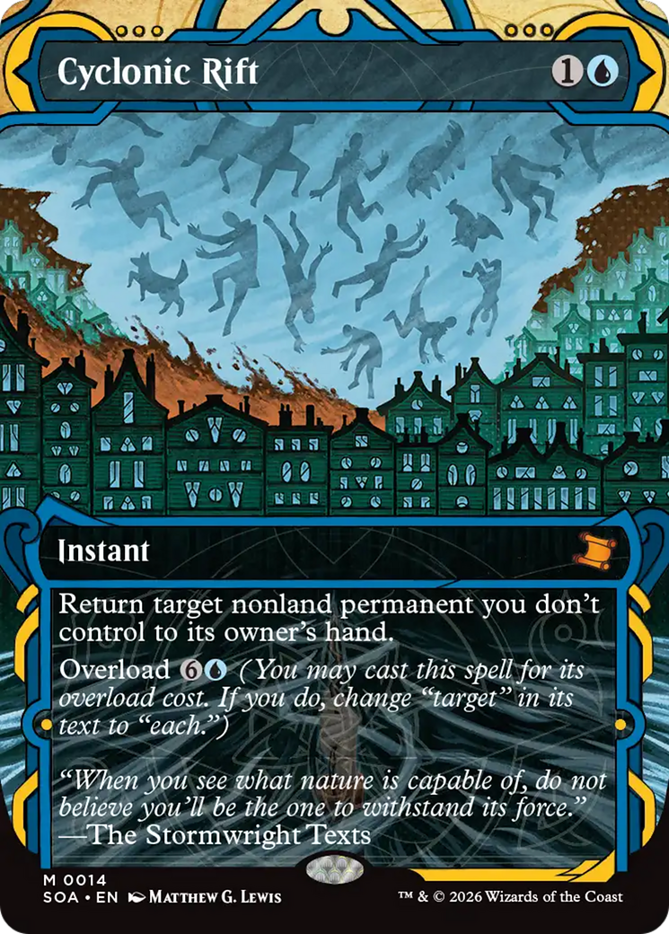 Cyclonic Rift [Secrets of Strixhaven: Mystical Archive] | Anubis Games and Hobby