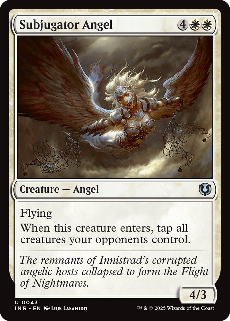 Subjugator Angel [Innistrad Remastered] | Anubis Games and Hobby