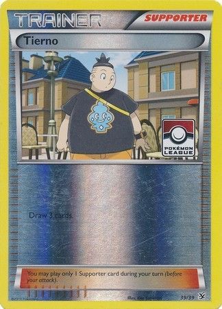 Tierno (39/39) (League Promo) [XY: Kalos Starter Set] | Anubis Games and Hobby