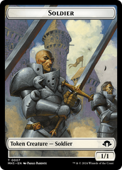 Phyrexian Germ // Soldier Double-Sided Token [Modern Horizons 3 Tokens] | Anubis Games and Hobby