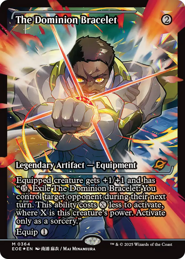 The Dominion Bracelet (Showcase) [Edge of Eternities] | Anubis Games and Hobby