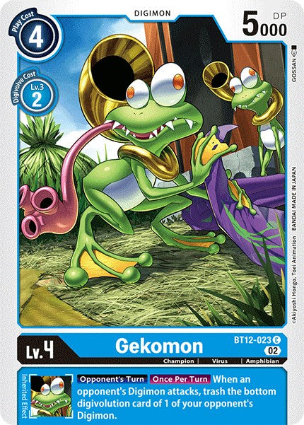 Gekomon [BT12-023] [Across Time] | Anubis Games and Hobby