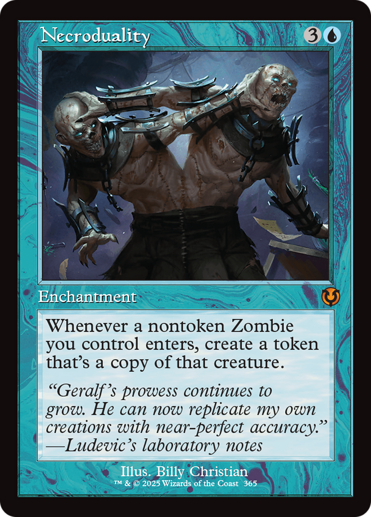 Necroduality (Retro Frame) [Innistrad Remastered] | Anubis Games and Hobby
