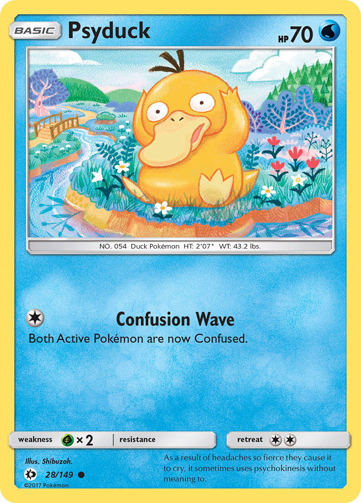 Psyduck (28/149) [Sun & Moon: Base Set] | Anubis Games and Hobby