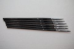 Maxton Black 6pc Brush Set | Anubis Games and Hobby